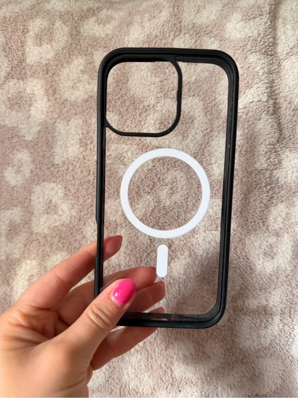 Black Base MagSafe Case for iPhone 16 Pro Max